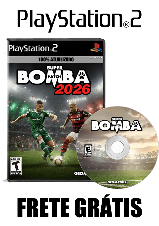 Bomba Patch 2026 (PS2) com Frete Grátis