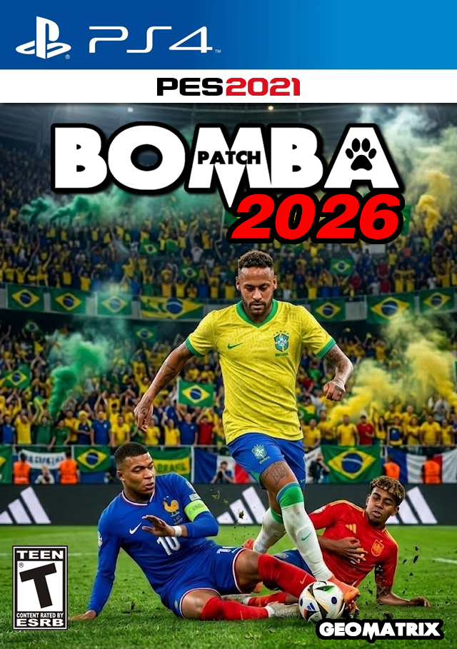 Bomba Patch PES2021 Atualizado 2026 (PS4)