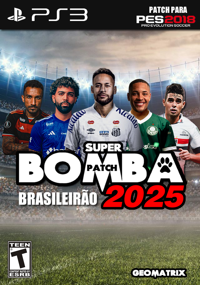 Bomba Patch PES2018 PS3