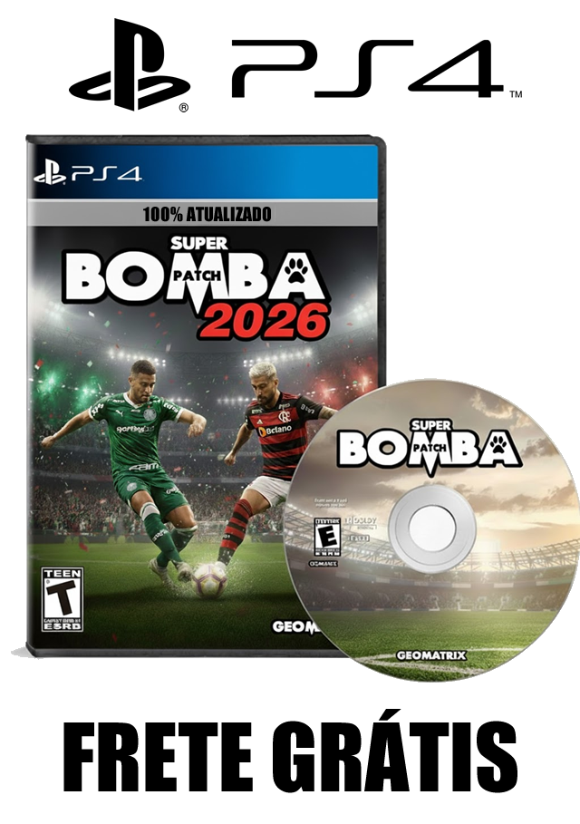 Bomba Patch 2026 (PS4) com Frete Grátis