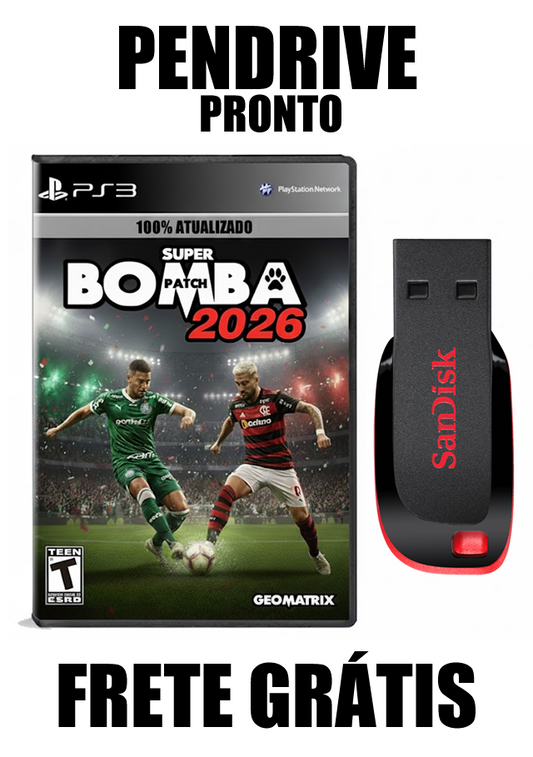 Pendrive Bomba Patch 2026 (PS3)
