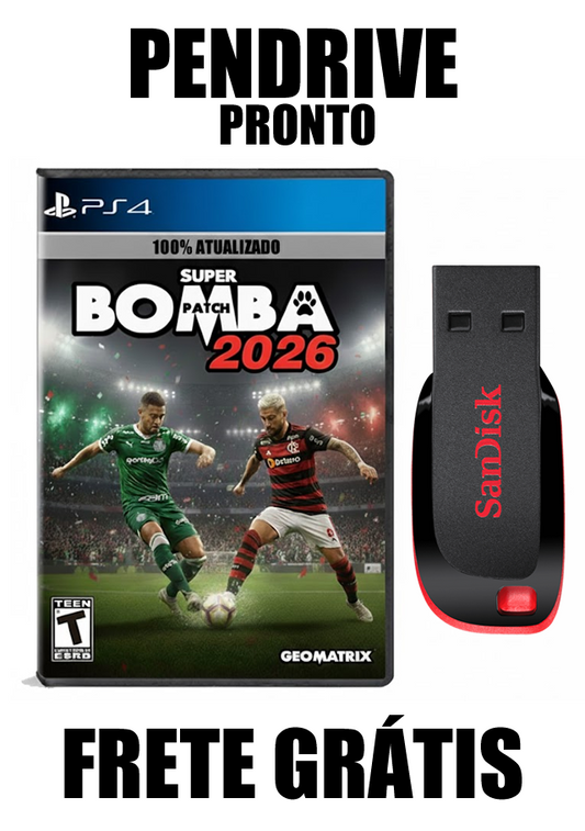 Pendrive Bomba Patch 2026 (PS4)