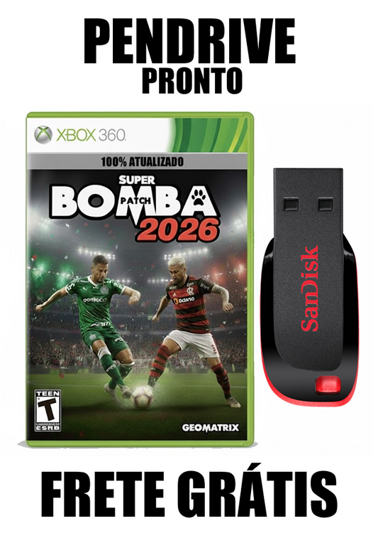 Pendrive Bomba Patch 2026 (Xbox360)